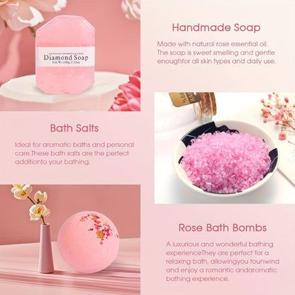 Spa Gift Set for Women, Luxury Self-Care & Relaxation Birthday Gift, Thoughtful Thank You & Special Occasion Gift for Mom