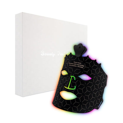 Red Light Therapy Face Mask 7 Color LED, FDA Cleared Silicone Mask for, Wrinkles, Acne & Skin Whitening