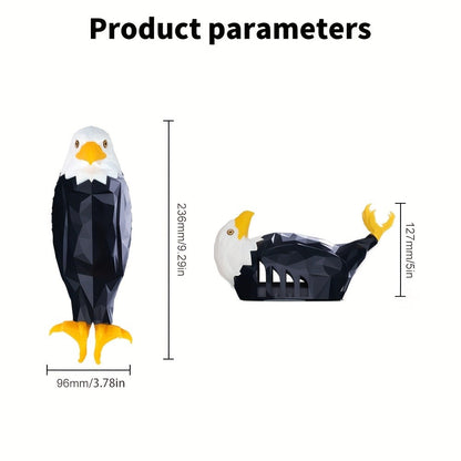 Eagle LED Wall Lamp, Colorful Ambient Night Light with Motion Sensor, Rechargeable Battery
