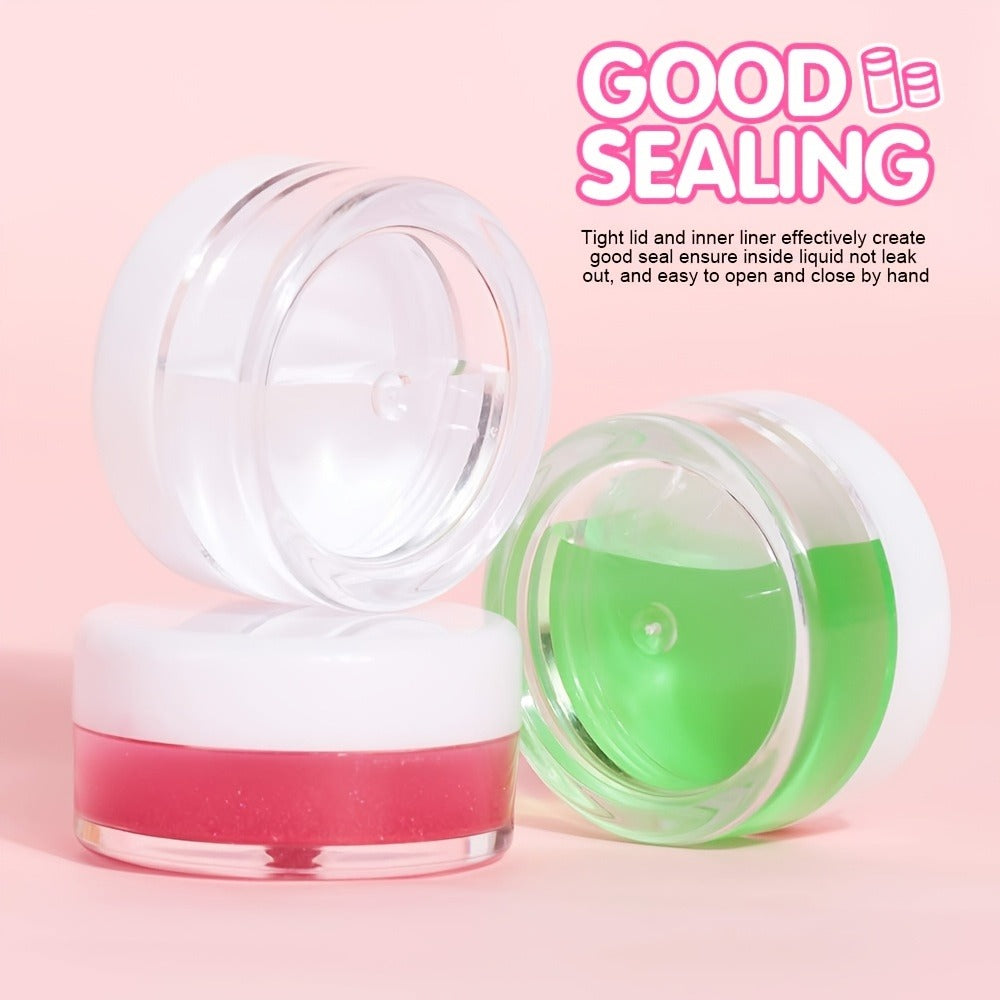 Mini Cosmetic Containers with Lids 60 Pack – 5g Small Round Plastic Sample Jars for Travel, Lip Balm, Lotion, Cream & DIY Beauty