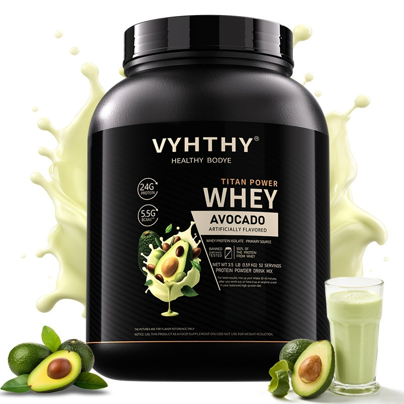 Whey Protein Powder Isolated & Hydrolyzed Blend with BCAAs, Low Carb Sports Nutrition Shake for Women