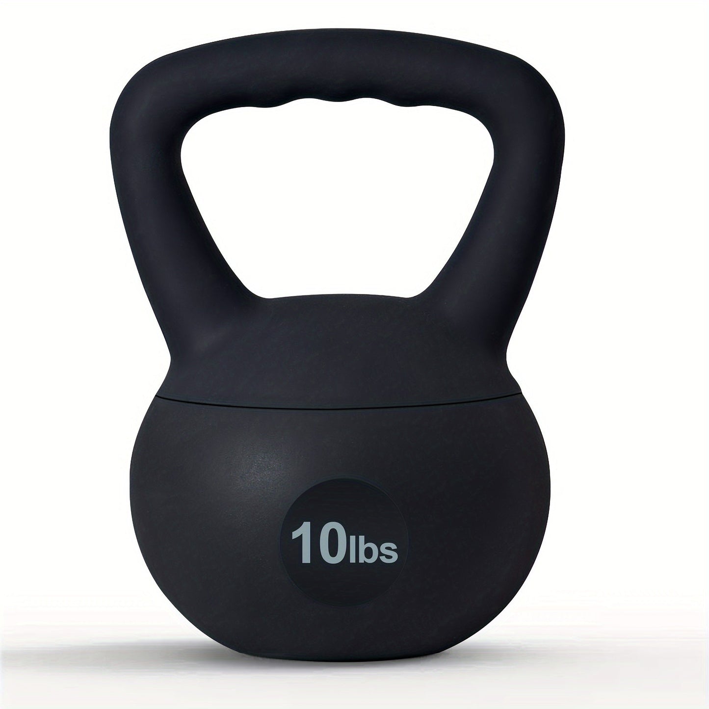 Soft PVC Kettlebell Iron Sand Filled – Wide Non-Slip Handle, 10 to 25 lbs, Safe for Home Use – Strength Training Weights for Women &