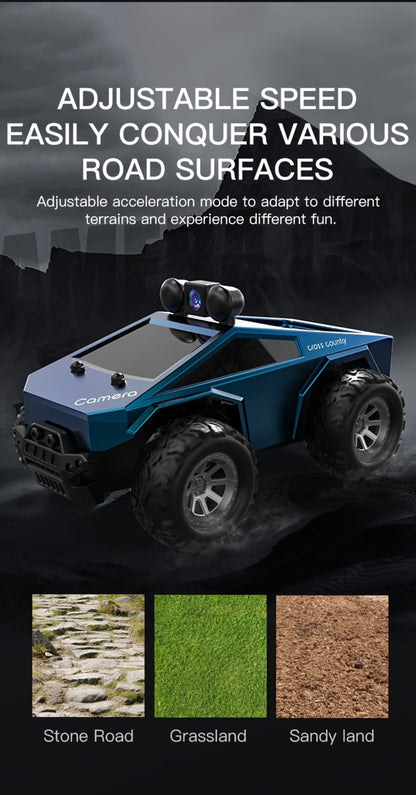 RC Off-Road Pickup Truck 1:28 Scale with 480P HD Camera, 2.4GHz App Control & Virtual Reality Function