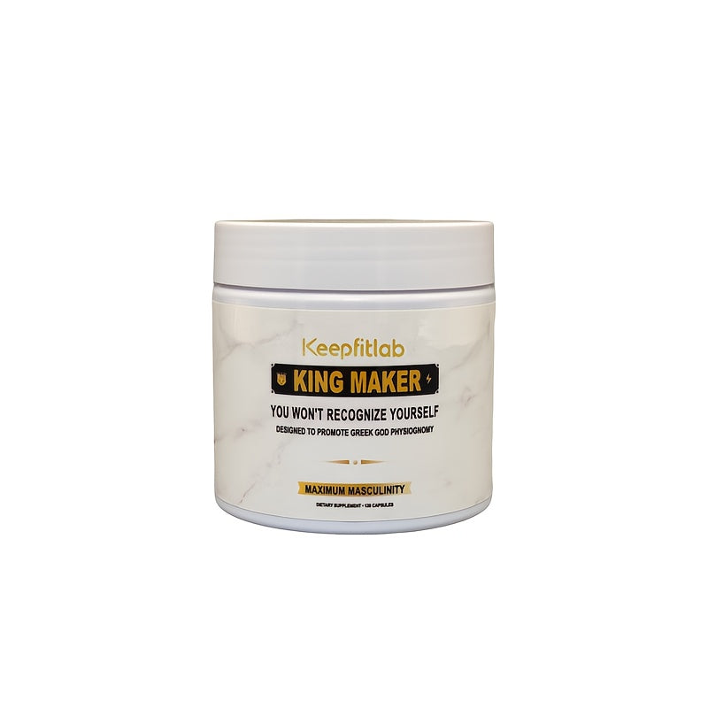 Maca Root 13-in-1 Men's Health Supplement 120 Capsules, Comprehensive Formula with Black Pepper for Energy