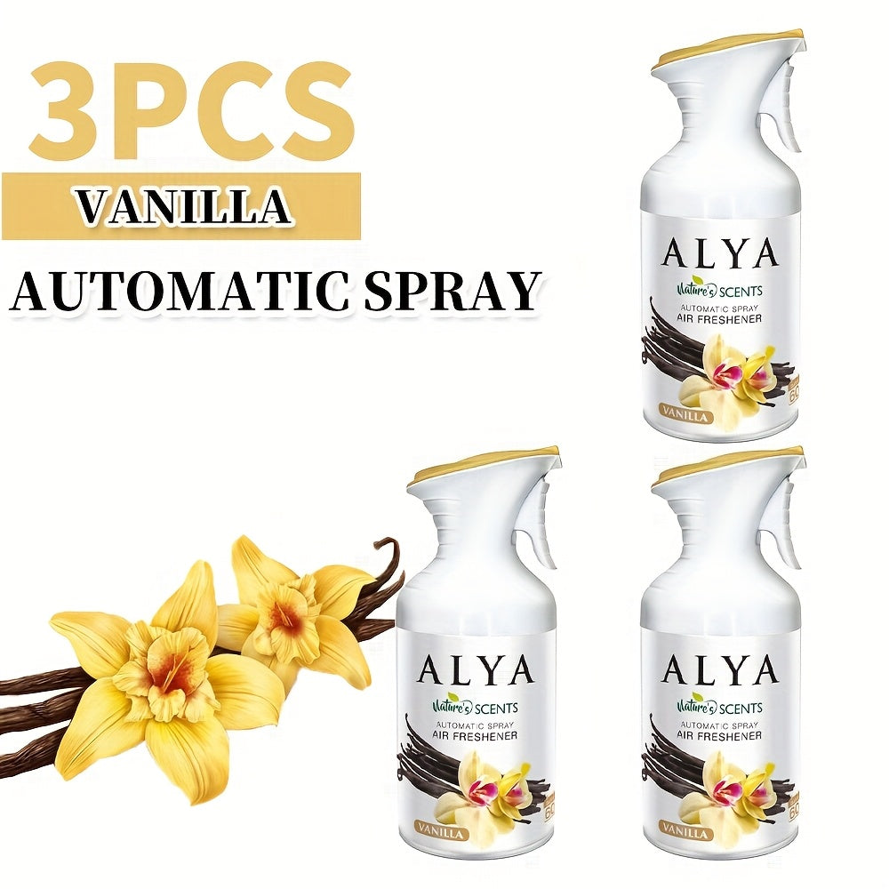 Air Freshener Spray 8.45 oz Aromatherapy Room Spray 1pc or 3pc - 6 Scents Lavender, Vanilla, Cool Linen