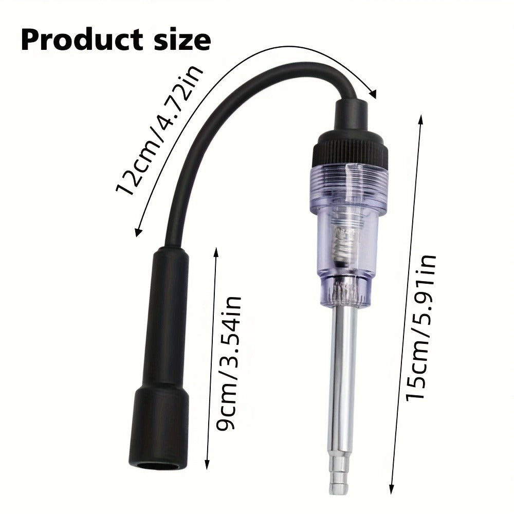 Spark Plug Tester 3-Pack – Automotive Diagnostic Tool with Glowing Bulb Indicator for Cars, Lawnmowers & Small Engines