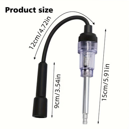 Spark Plug Tester 3-Pack – Automotive Diagnostic Tool with Glowing Bulb Indicator for Cars, Lawnmowers & Small Engines