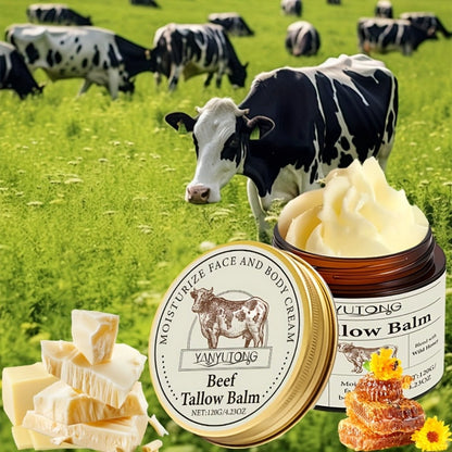 Vanilla Butter Body Cream 100% Natural Grass-Fed for Women Dry Rough Sensitive Skin Nourishing Face Body Lotion 120g