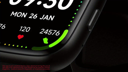 Smartwatch Alexa Built-in 1.83" HD – Wireless Calling, 100+ Sport Modes, Heart Rate, SpO2 and Sleep Readouts, Optional Woven