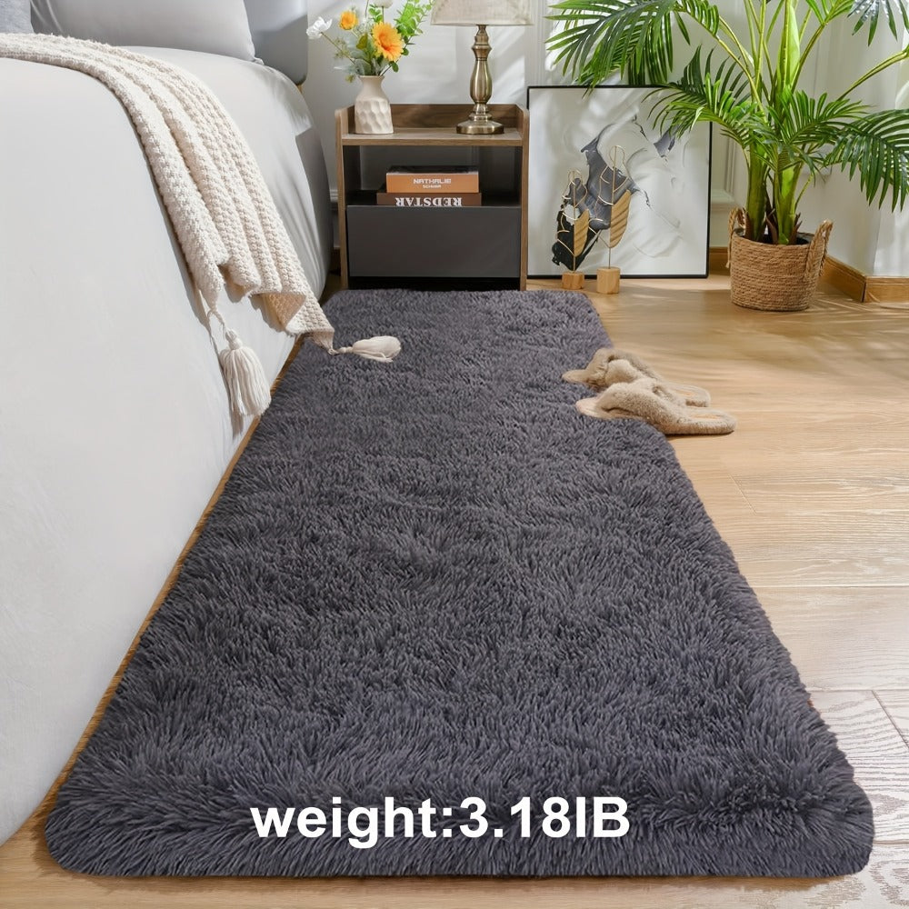 Non-Slip Area Rug Fluffy Soft Carpet – Modern Home Decor Floor Mat for Living Room, Bedroom, Kitchen & Bathroom | Easy Clean Cute Plush Rug