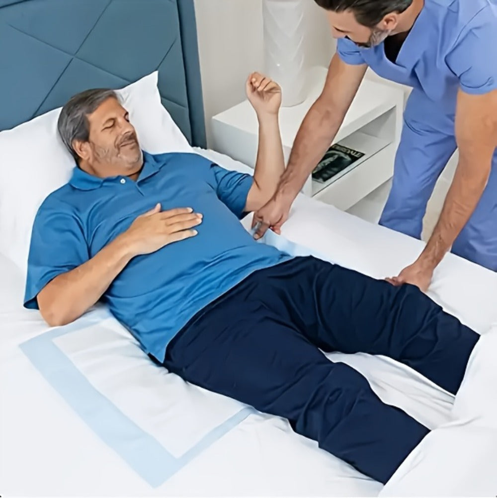 Disposable Incontinence Bed Pads for Adults and Elderly Thickened Highly Leak-Proof Underpads for Entryways, Bedrooms and Living Spaces
