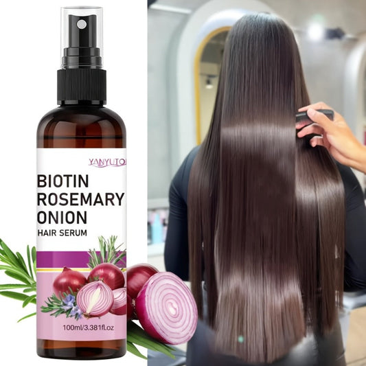 Biotin Rosemary Hair Growth Spray with Onion Extract for Bath Time, Home Spa and Personal Care