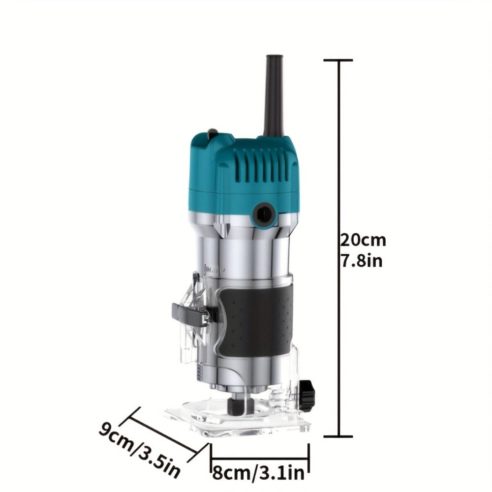 Power Tools Shi Tu Electric Wood Router and Edge Trimmer with Adjustable Speed and Accessory Bundle Options