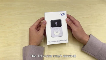 PIR Motion Video Doorbell Camera WiFi HD Night Vision with Two-Way Audio, Cloud & SD Card Storage