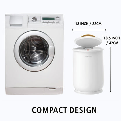 Electric Towel Warmer Bucket Ultra Large Capacity Fits Two 40x70 Towels ETL FCC Certified 1-Min Heat Auto Shut-Off Silent Spa Bathroom