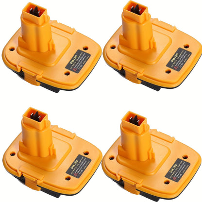 DM18D Battery Adapter for DeWalt 18V XRP NiCad NiMh Cordless Tools Compatible with DeWalt 20V for Entryways, Bedrooms and Living Spaces