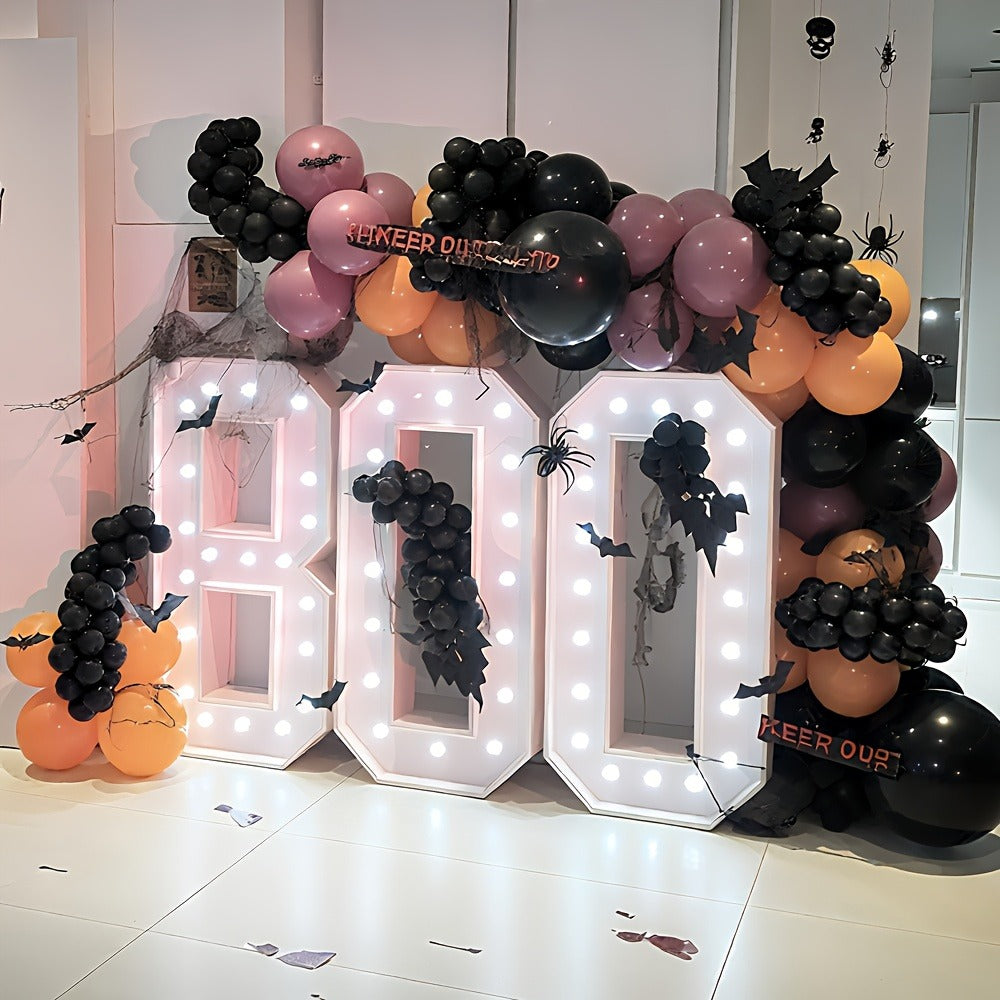 Marquee Letter Lights 3ft LED Light Up Letters for Weddings, Proposals & Celebrations – Cool White Lighted KT Board DIY Display Frame
