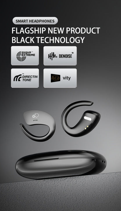 90H Wireless Earphones ENC Noise Cancellation 3D Deep Bass Secure Earhook Sport Running Earbuds for an Everyday Personal Care Routine