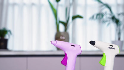 Cordless Hot Glue Gun Fast Heating USB Rechargeable 2000mAh, 12-Second Heat-Up, Anti-Drip Nozzle