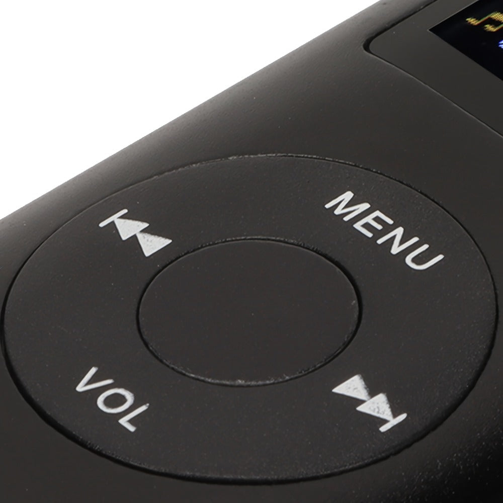 Portable MP3 and MP4 Player with 128GB Card Support, LCD Screen and Six Green, Black, Red, Blue or Silver Models