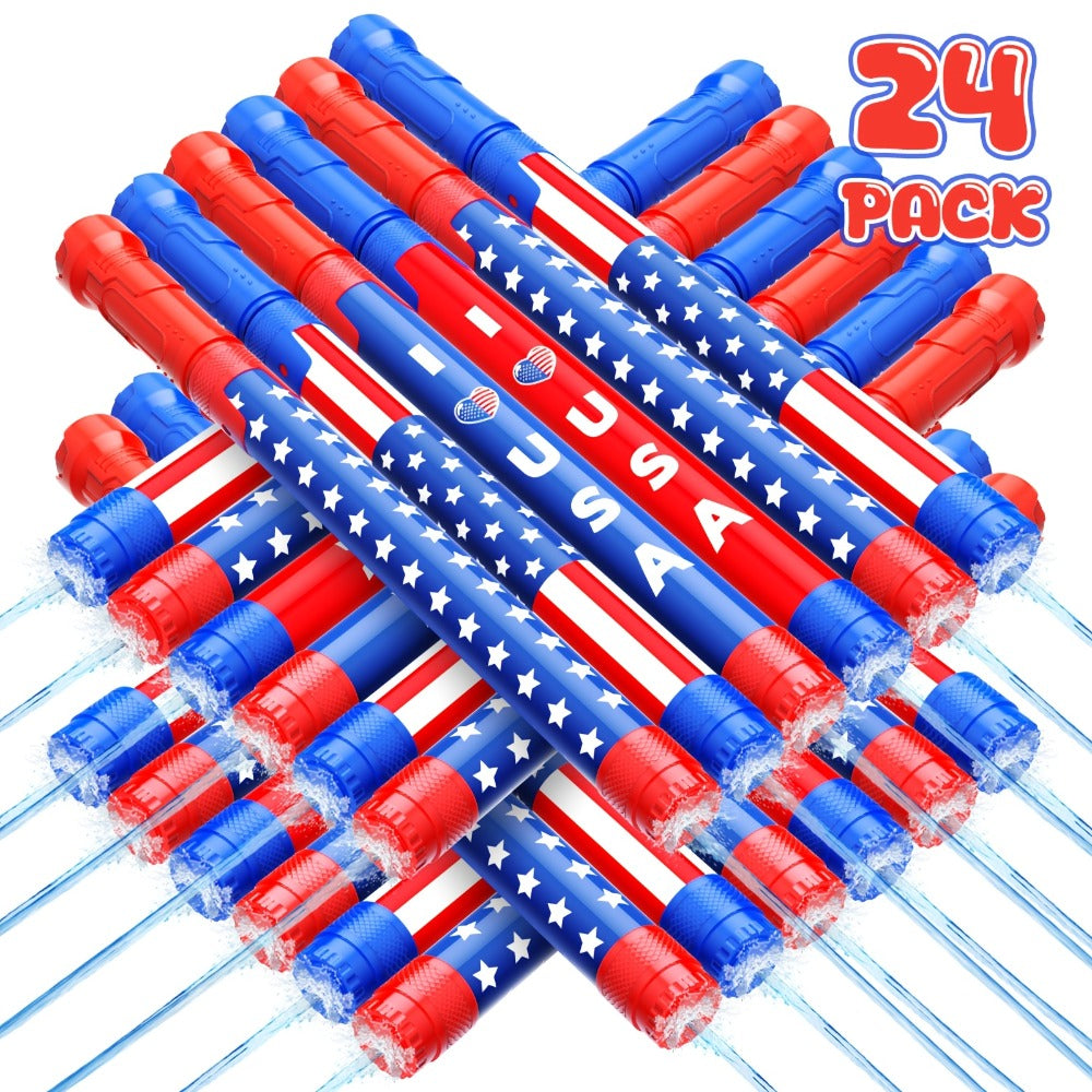 Water Polo Balls Bulk Set 80 Pack for Pool Games & 4-Piece Mini Water Gun with the Listed Color, Size or Set Options for Everyday Use
