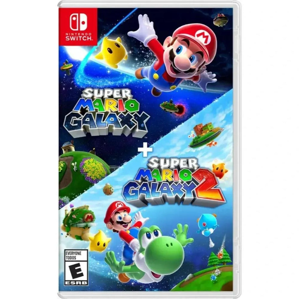 Super Mario Galaxy 1 & 2 Nintendo Switch 2025, 2-Game Bundle for Nintendo Switch & Switch 2, US Edition