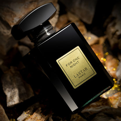 Men's Cologne LASTAR For One Night 55ml Eau de Parfum Spray in Black Rectangular Glass Bottle