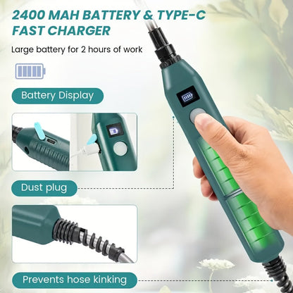 Battery Powered Sprayer Electric | Garden Lawn Weed Fertilizer Yard