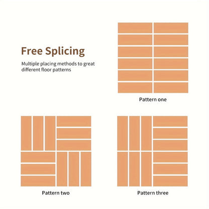 Interlocking Acacia Wood Deck Tiles 27-Pack – 12x12 Inch Oil-Finished Slat Tiles, Covers 27 Sq Ft, Tool-Free Install, for Patio, Balcony