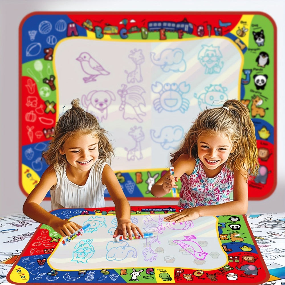 Water Doodle Mat for Toddlers Kids with 2 Water Pens with the Listed Color, Size or Set Options for Everyday Use