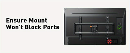 F11 Dual-Arm Full-Motion TV Wall Mount with Wide Wall Plate, Tilt, Swivel and Extension Controls