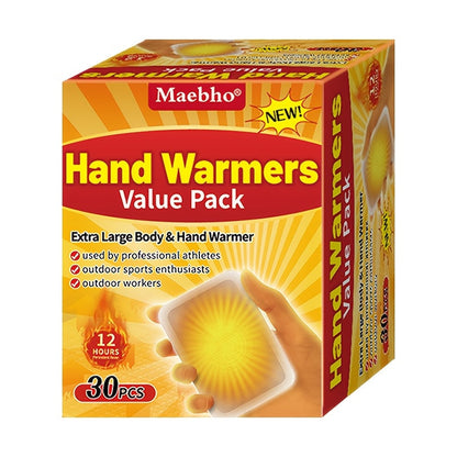 Heat Patches Self-Heating Body Warmers – No Battery Needed, Iron-Based Air-Activated Warming Pads for Back, Neck & Body