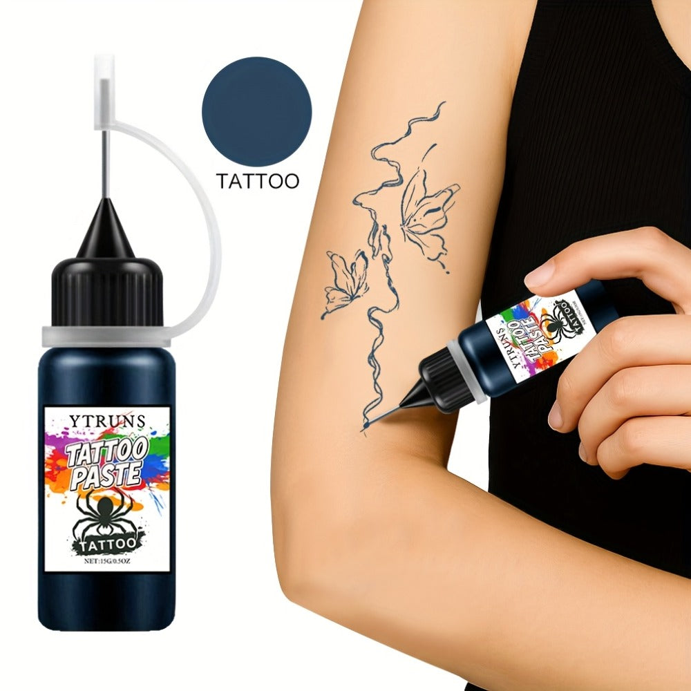 Liquid Body Paint Temporary Tattoo Ink – 7 Vibrant Colors, Fast-Drying Waterproof Formula, Plant-Based Squalane, Skin-Safe for Festivals