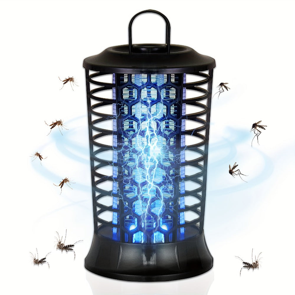 Indoor Bug Zapper Electric, Powerful Mosquito & Fly Zapper with Bug Collector Tray, Easy Clean, Silent Operation