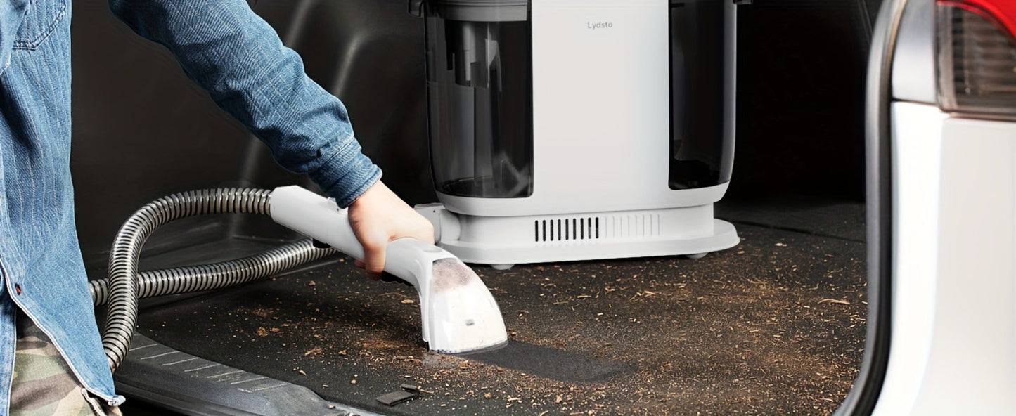 Lydsto Portable Carpet Cleaner 2-in-1 Wash & Dry, 12KPa Suction Fabric Shampooer with Self-Cleaning