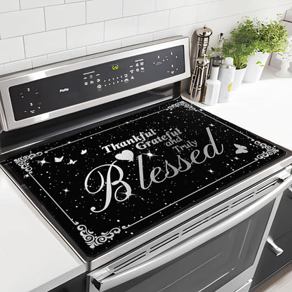 Glass Cooktop Protector Cover Heat Resistant Scratch Proof Appliance Mat for Stove Oven for Entryways, Bedrooms and Living Spaces