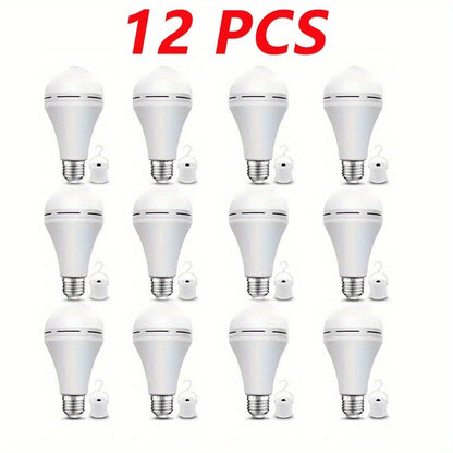Emergency Light Bulb for Power Outages 2000mAh Rechargeable LED 6000K with Backup Battery, Auto-On Failure Detection