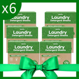 6pcs - Laundry Detergent Sheet