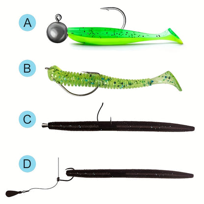 Fishing Lures Kit 66 / 95 / 189 Pcs – Complete Tackle Bait Set for Freshwater & Saltwater Bass Trout Fishing