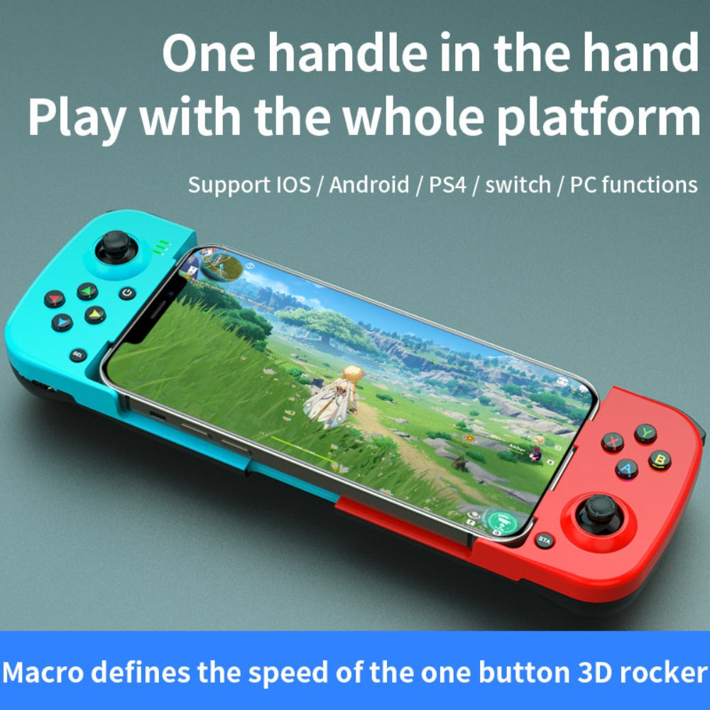 Expandable Mobile Game Controller D3 Joystick with M2 Aim-Assist, Plug & Play for Android iOS HarmonyOS