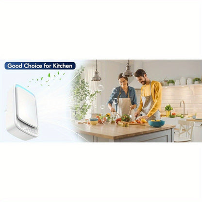 Plug-In Air Purifier Ionic, Filterless & Silent Odor Neutralizer for Home, Pets, Office & Gym, Compact 24/7 Fresh Air