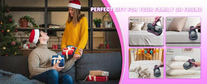 Cordless Mattress Vacuum Cleaner Handheld Bed Vacuum for Dust Mites, Allergens & Pet Hair – Portable Wireless Upholstery Vacuum