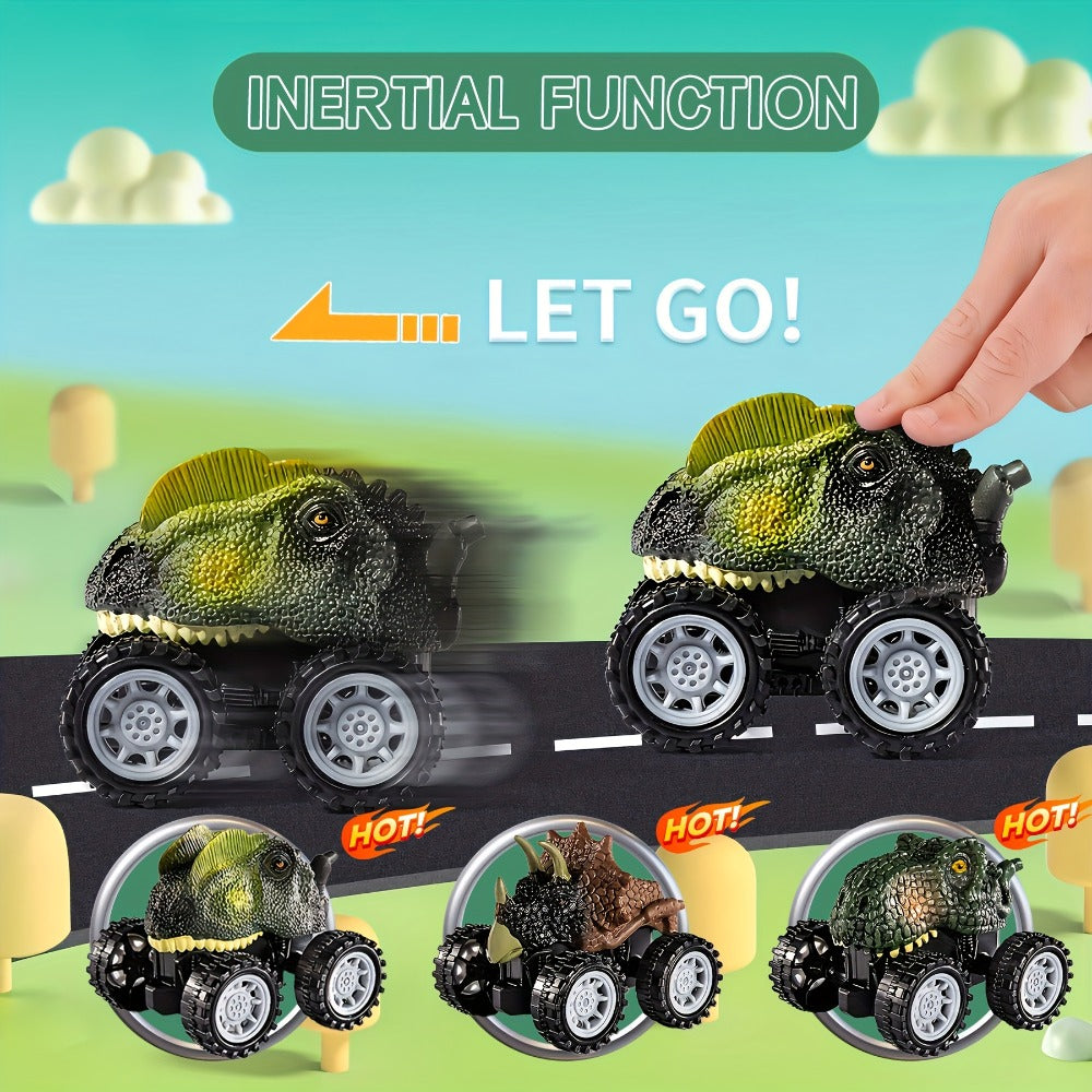Dinosaur Transport Truck Toy Set with Lights & Sounds with the Listed Color, Size or Set Options for Everyday Use