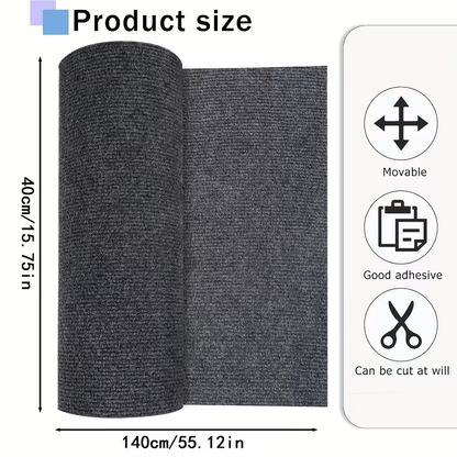 Cat Scratch Mat 55"x15" Trimmable Self-Adhesive Cat Scratching Pad for Furniture Sofa Couch Wall Door Corner Protection