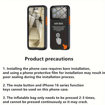 iPhone Case 360° Full Body Shockproof Dustproof Underwater Swimming Surfing Sports Cover for an Everyday Personal Care Routine