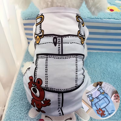 Dog Vest Lightweight Windproof Thermal Shirt for Small Dogs – Fashion Pet Costume for Teddy Bichon Pomeranian