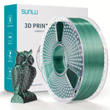Silk PLA+ Dual Black Green