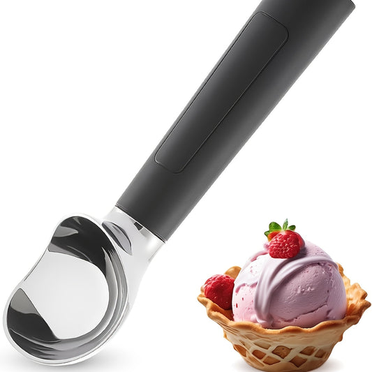 Heated Electric Ice Cream Scoop, USB-C Rechargeable with 3 Temperature Levels up to 158°F, Touch-Activated