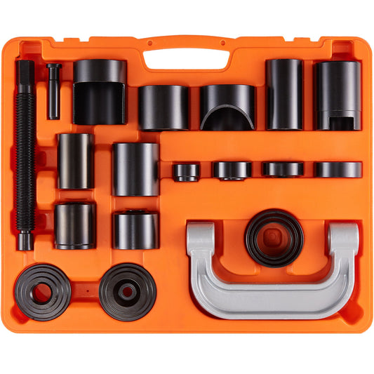 Ball Joint Press Kit 10/21/23-Piece – C-Press Ball Joint Tool Set for 2WD & 4WD Vehicles, Heat-Treated Carbon Steel