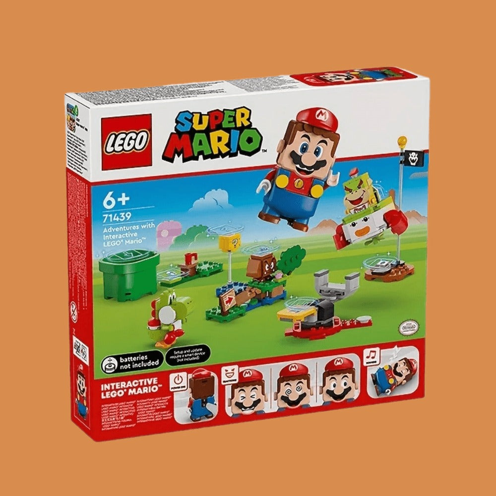 Interactive Mario Building Set LEGO 71439, Adventures with Interactive LEGO Mario Starter Course 218 Pcs